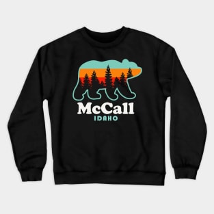 McCall Idaho Bear Mountain Town Crewneck Sweatshirt